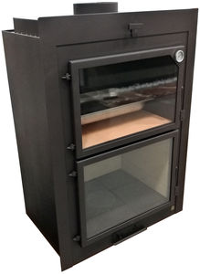 wood-burning oven / built-in