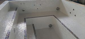 built-in swim spa