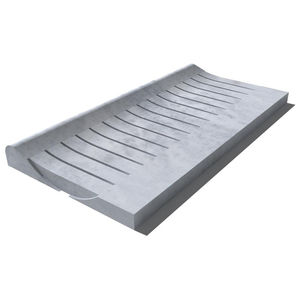 marble grating for drain channel
