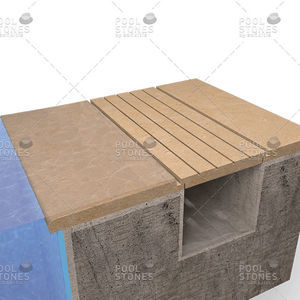natural stone overflow grating 1