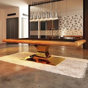 contemporary pool table