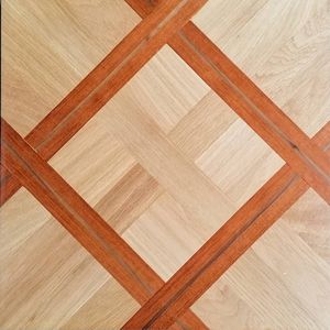 engineered parquet floor / glued / nailed / oak