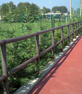 fence with bars