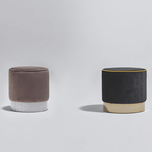 contemporary pouf