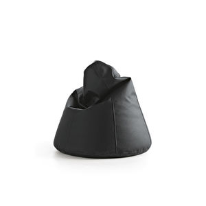 contemporary bean bag / synthetic leather