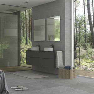 double washbasin cabinet