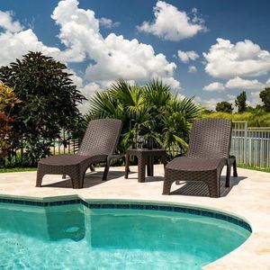contemporary sun lounger