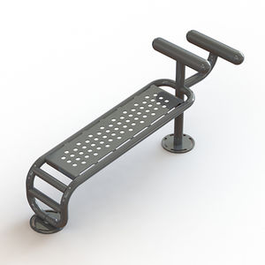 abdominal crunch weight training machine