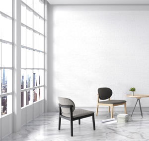 contemporary fireside chair