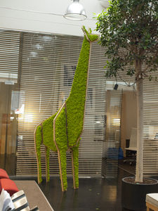 MDF sculpture / outdoor / contract