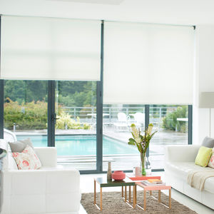 roller blinds / fabric / electric