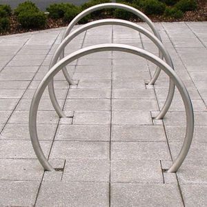 floor-mounted bike rack