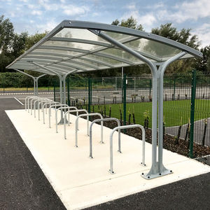 steel cycle shelter