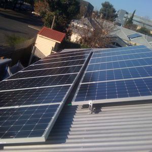 mono-pitched roof mounting system