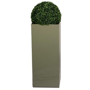 galvanised steel planter