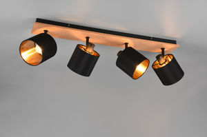 ceiling-mounted spotlight