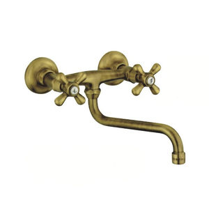 double-handle washbasin mixer tap