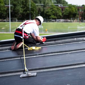roof fall arrest anchor