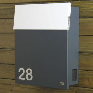 wall-mounted mailbox