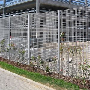 green space fence / playground / mesh / galvanized steel