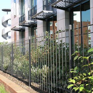 fence with bars