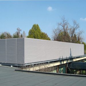 louvered screening / galvanized steel