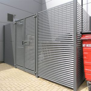 trash bin enclosure