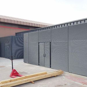 louvered screening
