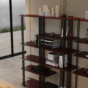 wall-mounted bookcase