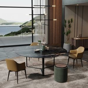 contemporary dining table