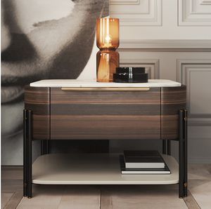 contemporary bedside table