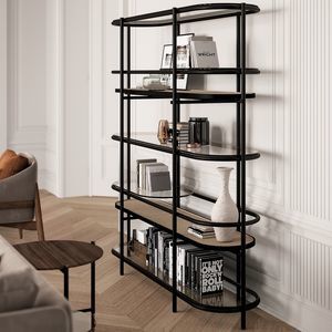 free-standing bookcase