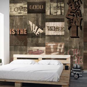 contemporary wallpaper / patterned / brown / non-woven