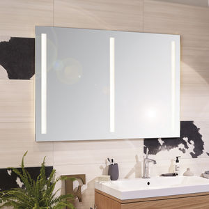 wall-mounted mirror