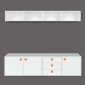 wall-mounted sideboard