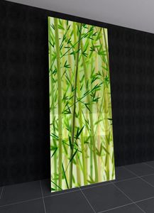 cover decorative panel / glass / wall-mounted / for interior