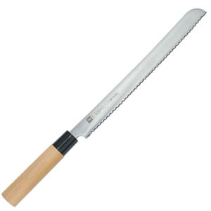 bread knife with stainless steel blade