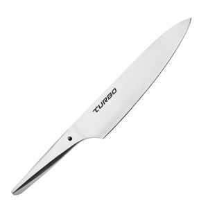 chef's knife with steel blade