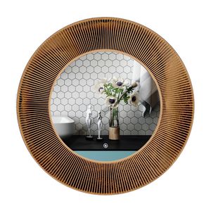 wall-mounted mirror