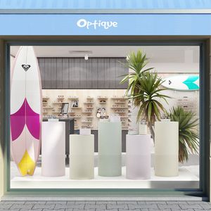 free-standing display rack