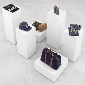 free-standing display rack