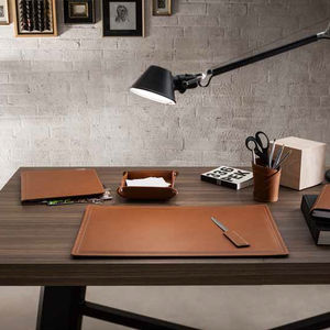 leather desk set