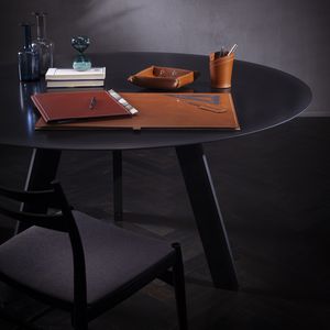 leather desk set