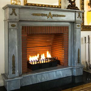 gas fireplace / bioethanol / traditional / open hearth
