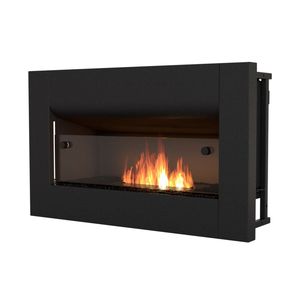 bioethanol fireplace / contemporary / closed hearth / built-in