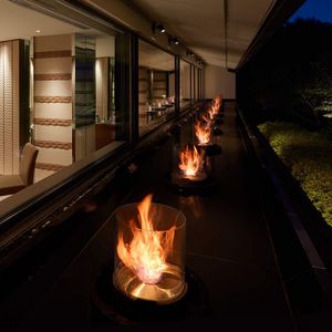 round bioethanol burner