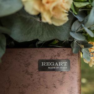 aluminum planter / rectangular / custom / handmade