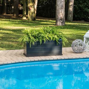 aluminum planter 1