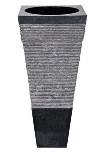 countertop washbasin / conical / marble / contemporary