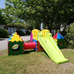 upright slide / for playgrounds